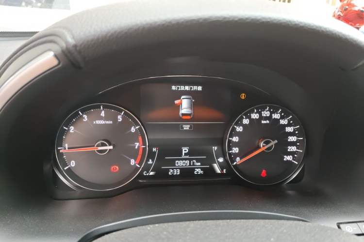 Used Honda Avancier 2017 240TURBO Two-Wheel Drive Luxury Edition Instrument Cluster