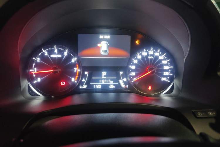 Used Honda Avancier 2017 240TURBO Two-Wheel Drive Premium Edition Instrument Cluster