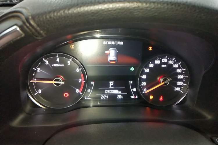 Used Honda Avancier 2017 240TURBO Two-Wheel Drive Luxury Edition Instrument Cluster