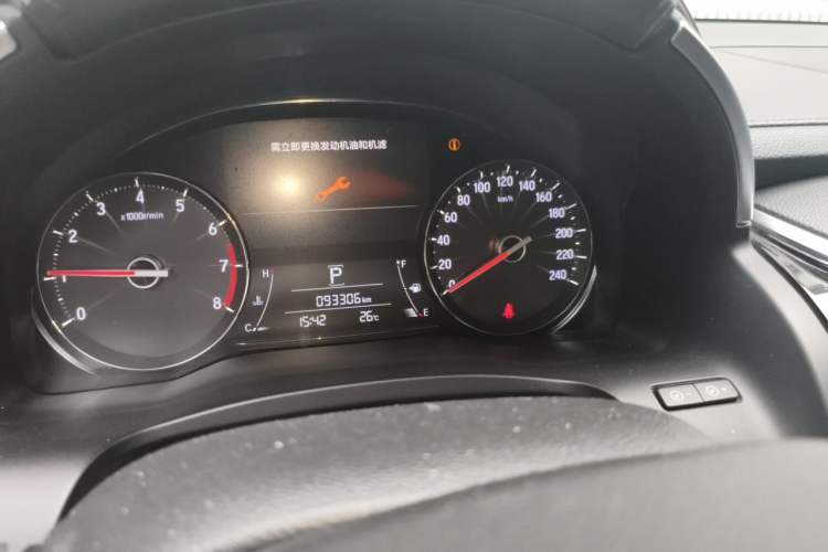 Used Honda Avancier 2017 240TURBO Two-Wheel Drive Elite Edition Instrument Cluster