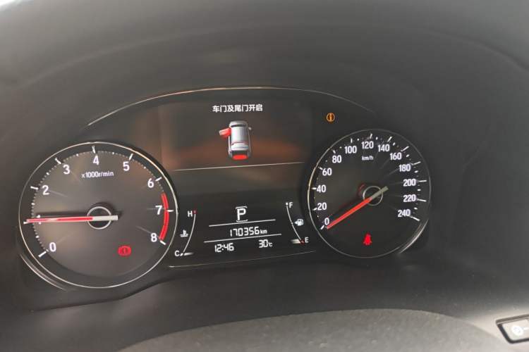 Used Honda Avancier 2017 240TURBO Two-Wheel Drive Elite Edition Instrument Cluster