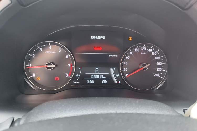 Used Honda Avancier 2017 370TURBO Four-Wheel Drive Prestige Edition Odometer Close Up