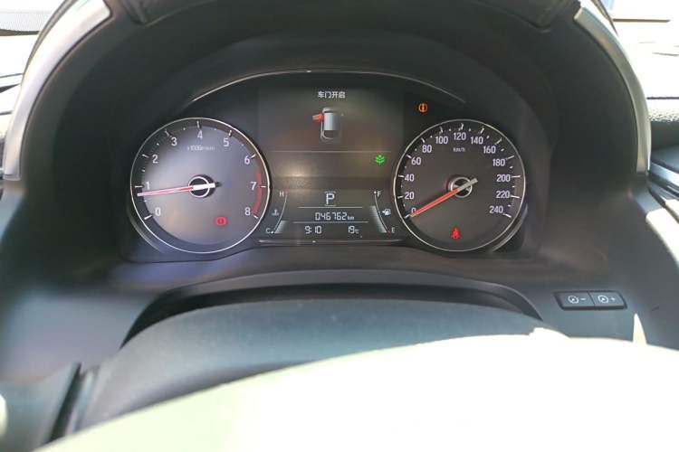 Used Honda Avancier 2017 240TURBO Two-Wheel Drive Premium Edition Odometer Close Up