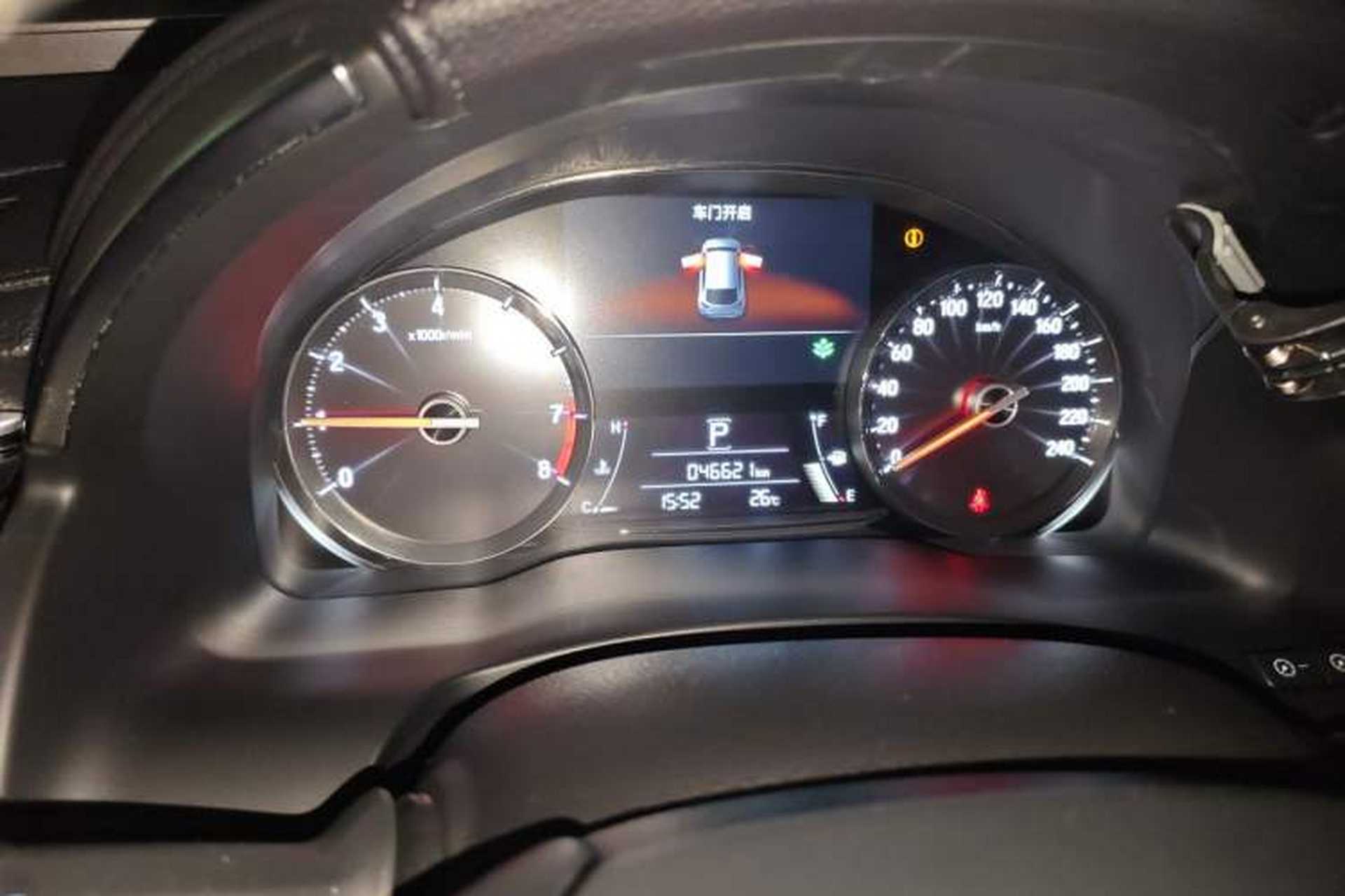 Used Honda Avancier 2017 370TURBO Four-Wheel Drive Prestige Edition Odometer Close Up