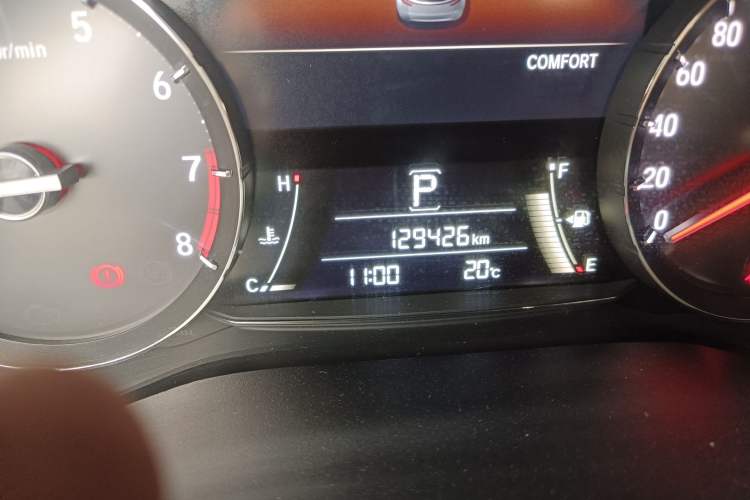 Used Honda Avancier 2017 370TURBO 2WD Luxury Edition Odometer Close Up