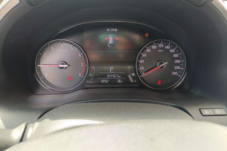 Used Honda Avancier 2017 240TURBO Two-Wheel Drive Premium Edition Odometer Close Up