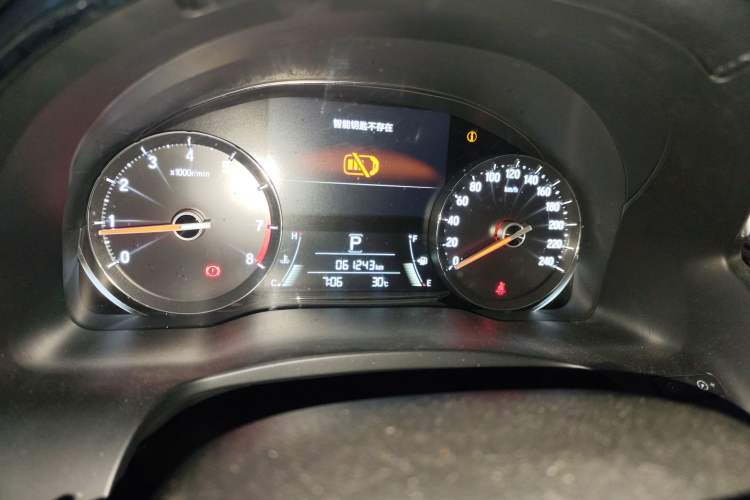 Used Honda Avancier 2017 240TURBO Two-Wheel Drive Premium Edition Odometer Close Up