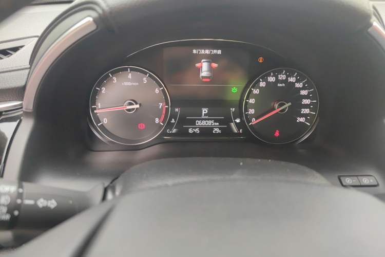 Used Honda Avancier 2017 370TURBO 2WD Luxury Edition Odometer Close Up