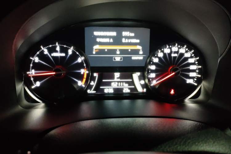 Used Honda Avancier 2017 370TURBO Four-Wheel Drive Prestige Edition Odometer Close Up