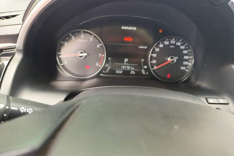 Used Honda Avancier 2017 370TURBO 2WD Luxury Edition Odometer Close Up