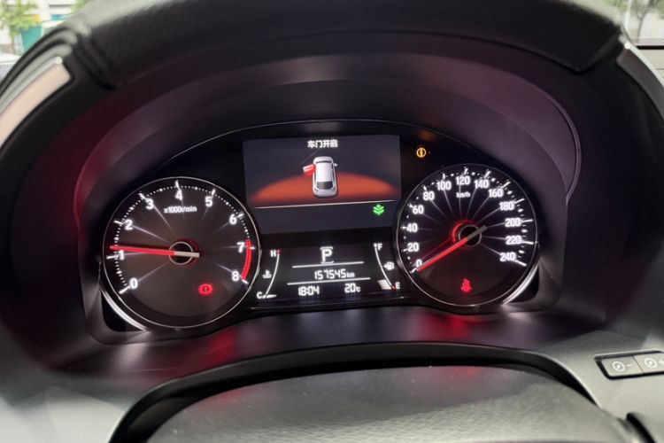Used Honda Avancier 2017 370TURBO Four-Wheel Drive Prestige Edition Odometer Close Up