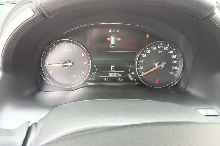 Used Honda Avancier 2017 240TURBO Two-Wheel Drive Elite Edition Odometer Close Up