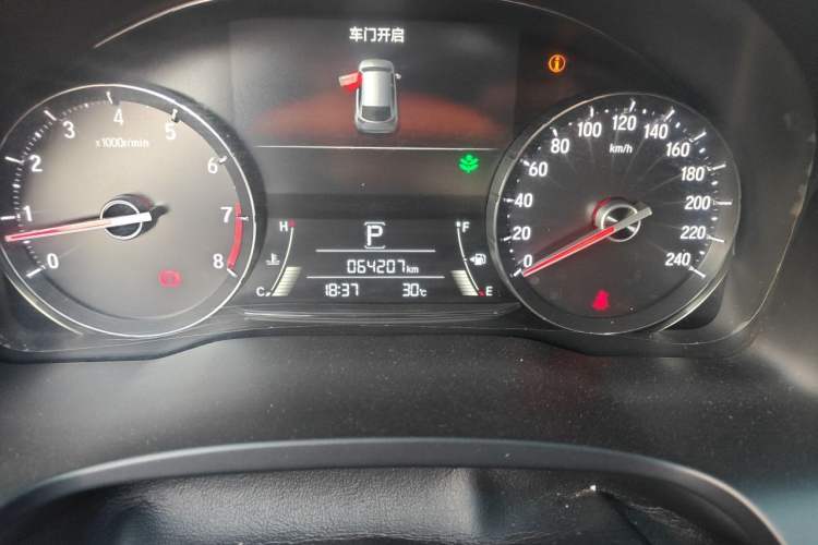 Used Honda Avancier 2017 370TURBO Four-Wheel Drive Prestige Edition Odometer Close Up