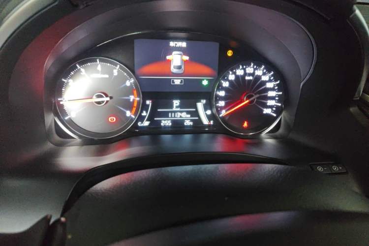 Used Honda Avancier 2017 240TURBO Two-Wheel Drive Comfort Version Odometer Close Up