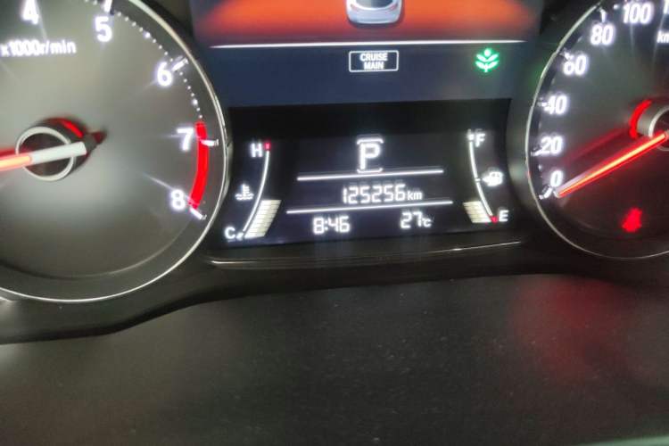 Used Honda Avancier 2017 370TURBO Four-Wheel Drive Prestige Edition Odometer Close Up