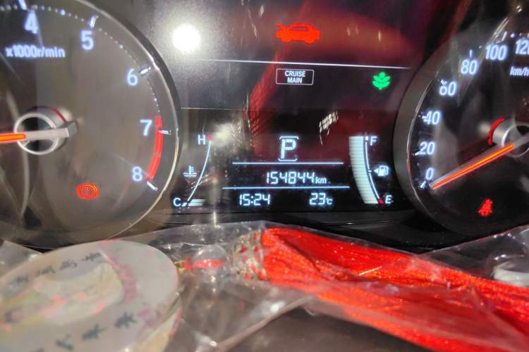 Used Honda Avancier 2017 370TURBO 2WD Luxury Edition Odometer Close Up