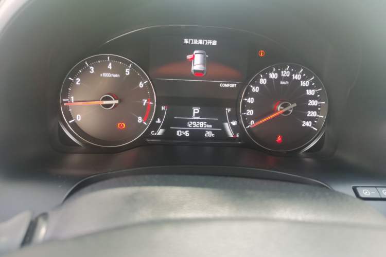 Used Honda Avancier 2017 370TURBO Four-Wheel Drive Prestige Edition Odometer Close Up