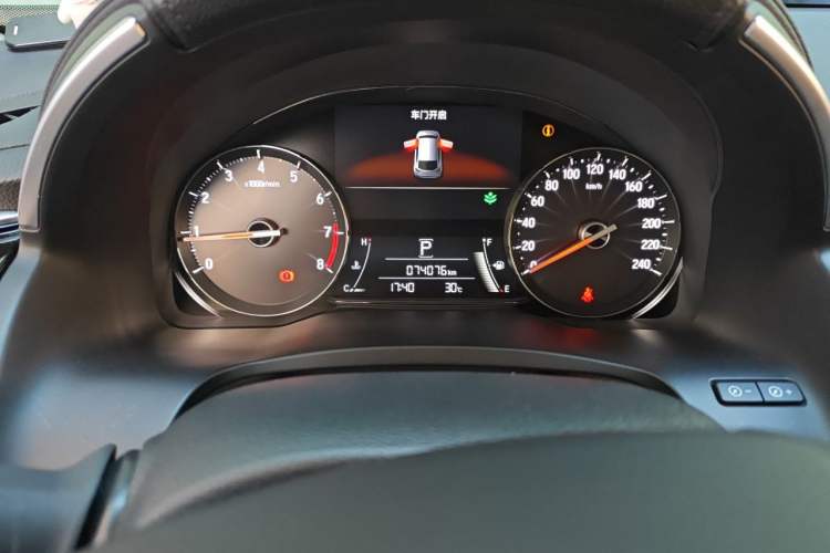Used Honda Avancier 2017 370TURBO Four-Wheel Drive Prestige Edition Odometer Close Up