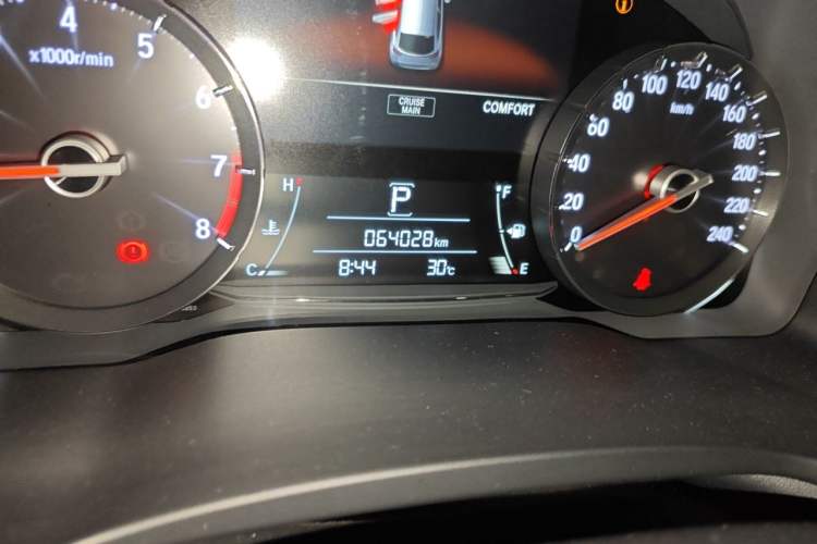Used Honda Avancier 2017 370TURBO Four-Wheel Drive Prestige Edition Odometer Close Up
