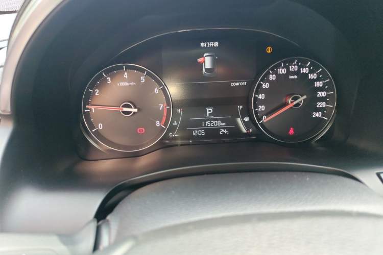 Used Honda Avancier 2017 370TURBO Four-Wheel Drive Prestige Edition Odometer Close Up
