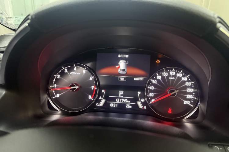 Used Honda Avancier 2017 370TURBO 2WD Luxury Edition Odometer Close Up