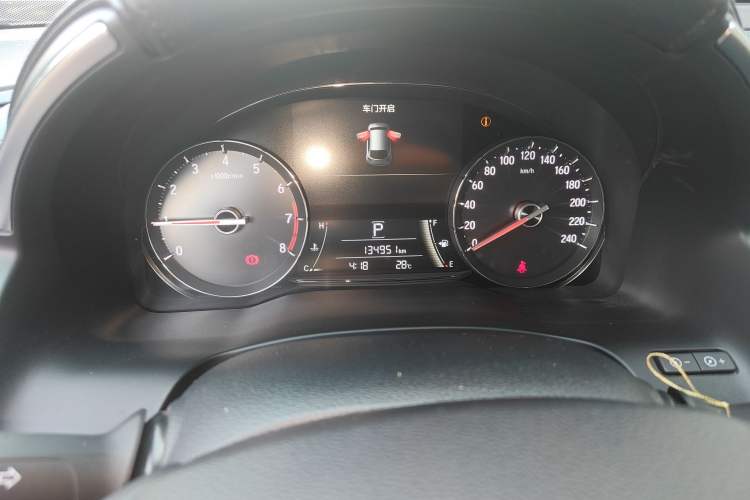 Used Honda Avancier 2017 240TURBO Two-Wheel Drive Luxury Edition Odometer Close Up