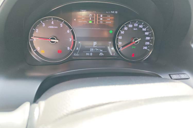 Used Honda Avancier 2017 240TURBO Two-Wheel Drive Comfort Version Odometer Close Up