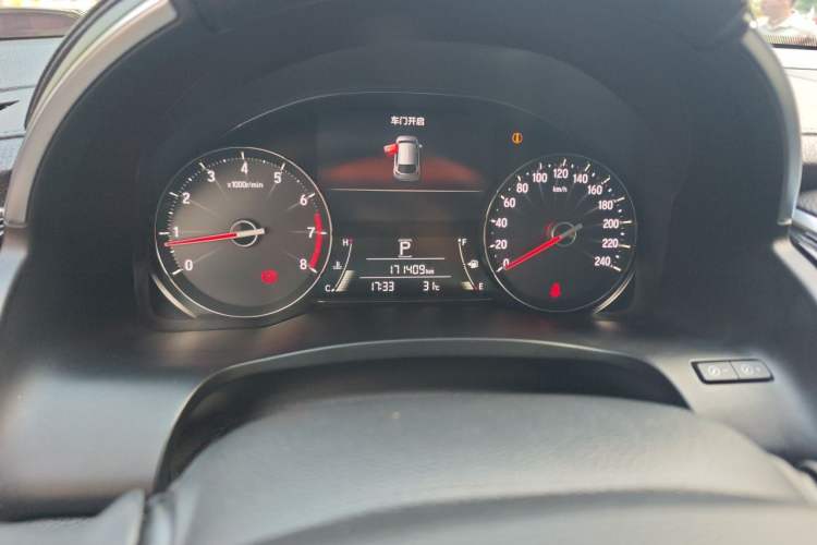 Used Honda Avancier 2017 240TURBO Two-Wheel Drive Comfort Version Odometer Close Up