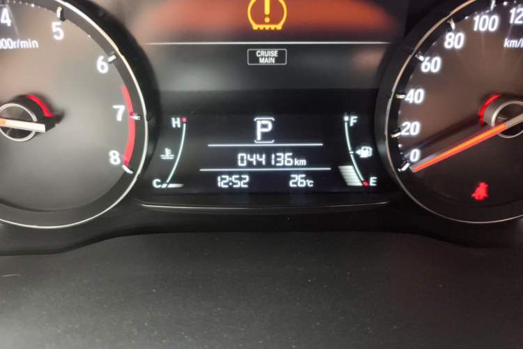 Used Honda Avancier 2017 240TURBO Two-Wheel Drive Elite Edition Odometer Close Up