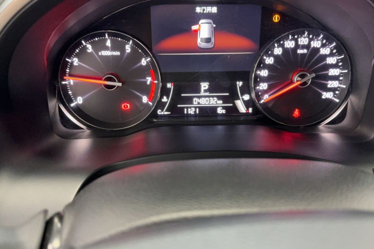 Used Honda Avancier 2017 240TURBO Two-Wheel Drive Luxury Edition Odometer Close Up