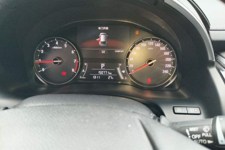 Used Honda Avancier 2017 370TURBO Four-Wheel Drive Prestige Edition Odometer Close Up
