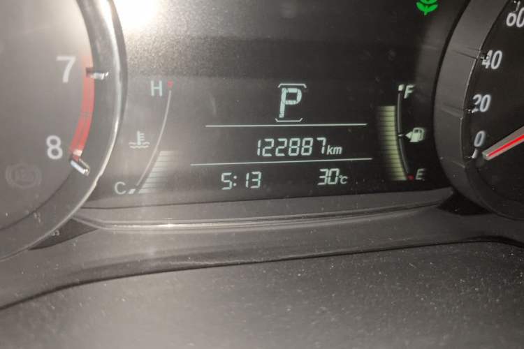 Used Honda Avancier 2017 370TURBO Four-Wheel Drive Prestige Edition Odometer Close Up