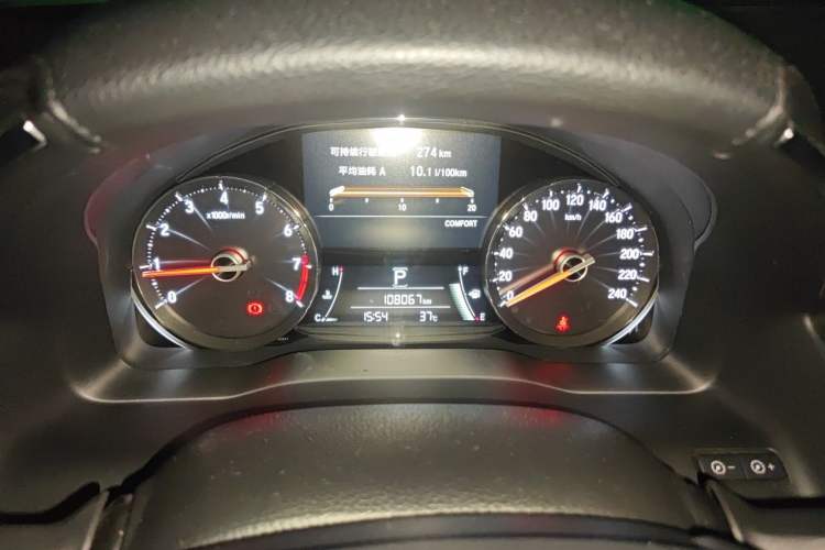 Used Honda Avancier 2017 370TURBO 2WD Luxury Edition Odometer Close Up