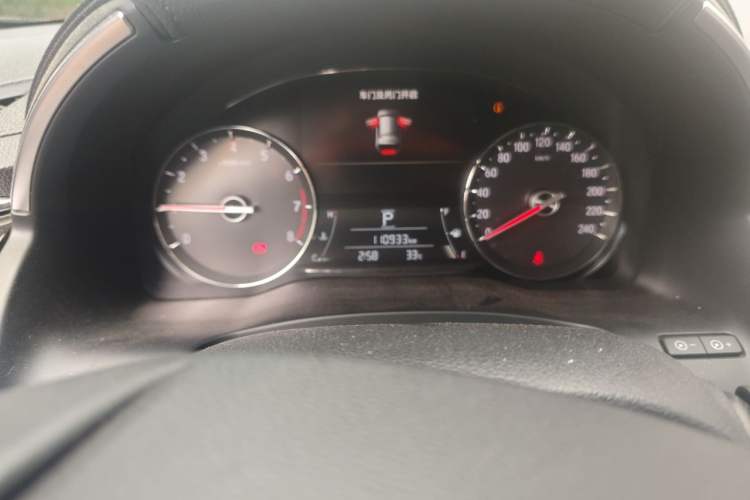Used Honda Avancier 2017 240TURBO Two-Wheel Drive Luxury Edition Odometer Close Up