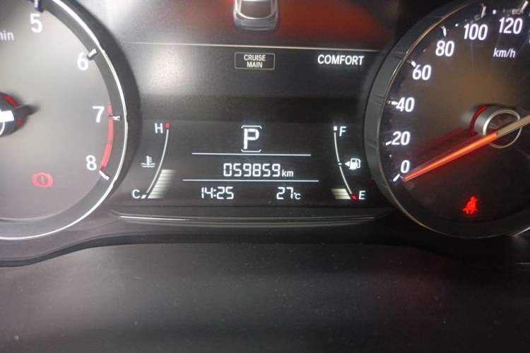 Used Honda Avancier 2017 370TURBO 2WD Luxury Edition Odometer Close Up