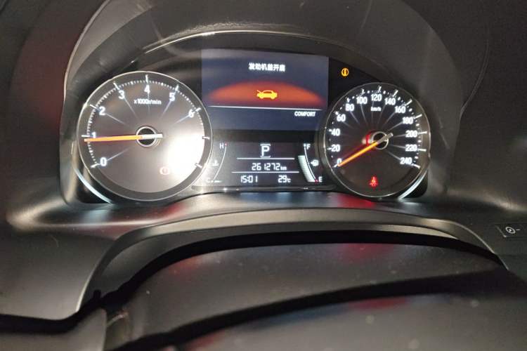 Used Honda Avancier 2017 370TURBO Four-Wheel Drive Prestige Edition Odometer Close Up