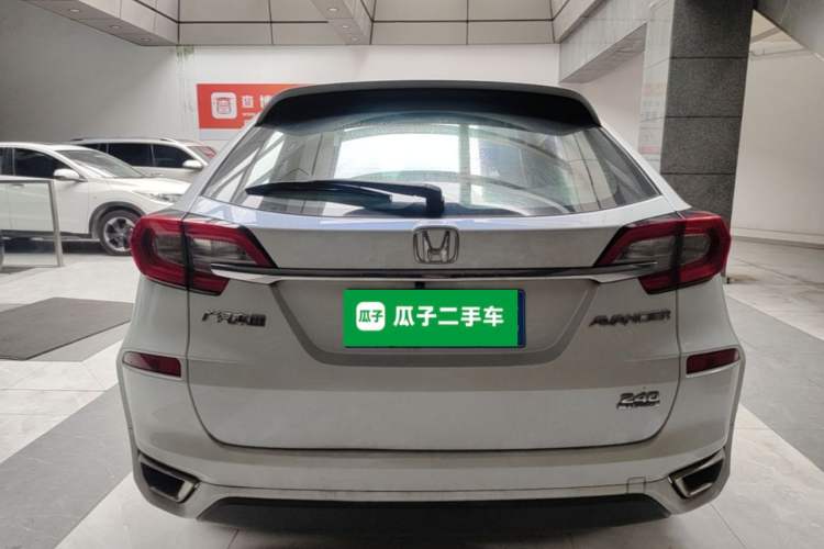 Used Honda Avancier 2017 240TURBO Two-Wheel Drive Comfort Version Rear