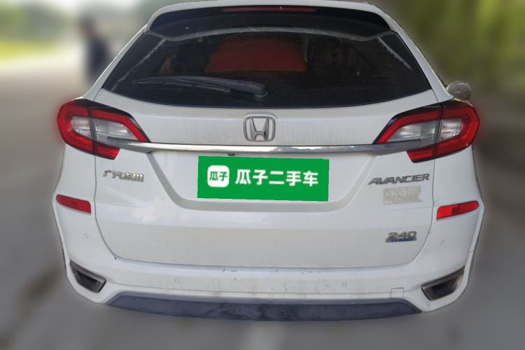 Used Honda Avancier 2017 240TURBO Two-Wheel Drive Premium Edition Rear