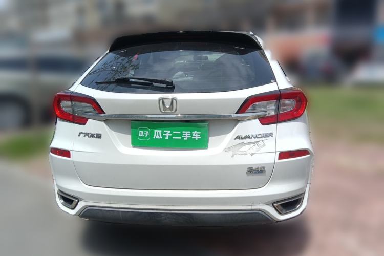 Used Honda Avancier 2017 240TURBO Two-Wheel Drive Comfort Version Rear