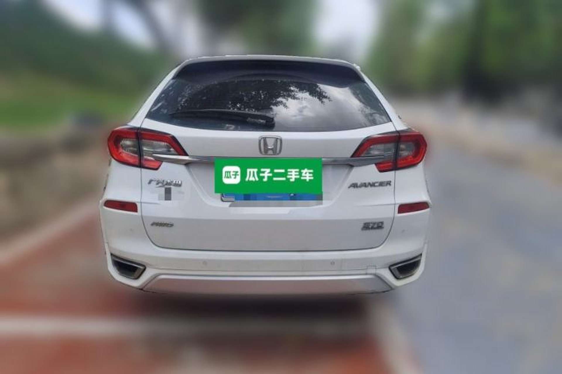 Used Honda Avancier 2017 370TURBO Four-Wheel Drive Prestige Edition Rear