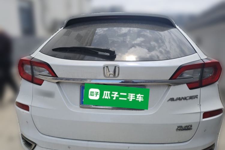 Used Honda Avancier 2017 240TURBO Two-Wheel Drive Premium Edition Rear