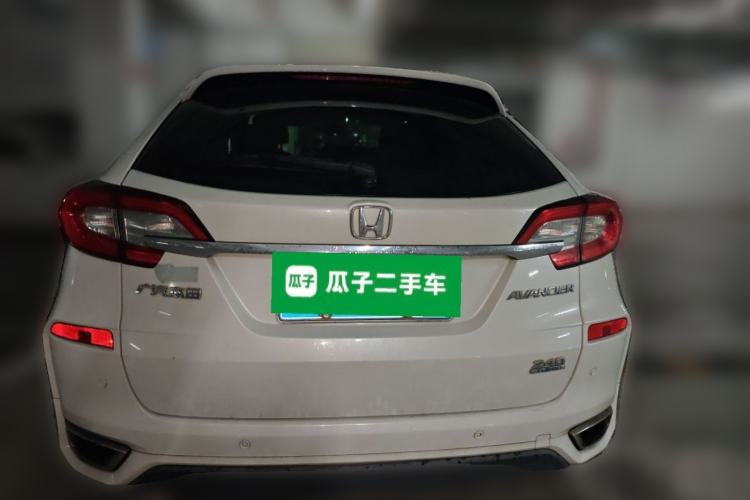 Used Honda Avancier 2017 240TURBO Two-Wheel Drive Comfort Version Rear