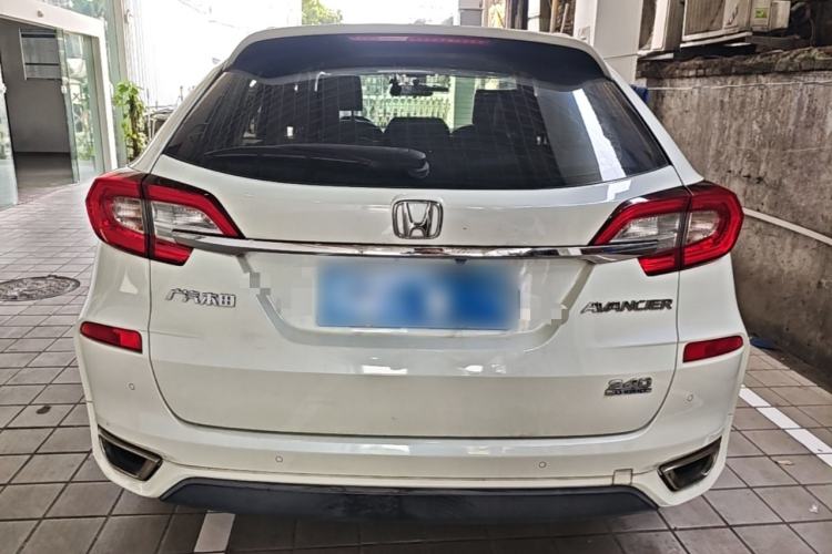 Used Honda Avancier 2017 240TURBO Two-Wheel Drive Comfort Version Rear