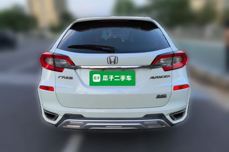 Used Honda Avancier 2017 240TURBO Two-Wheel Drive Luxury Edition Rear