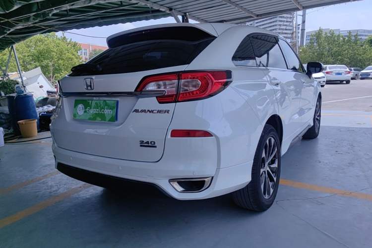 Used Honda Avancier 2017 240TURBO Two-Wheel Drive Comfort Version Rear Right 45 Deg