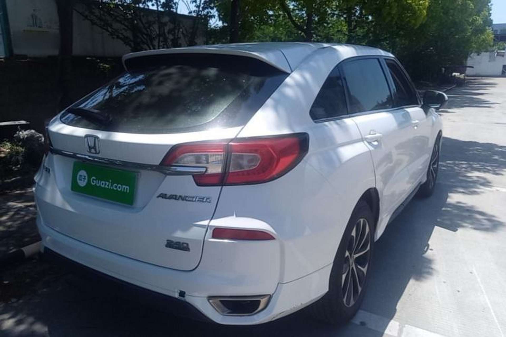 Used Honda Avancier 2017 240TURBO Two-Wheel Drive Premium Edition Rear Right 45 Deg