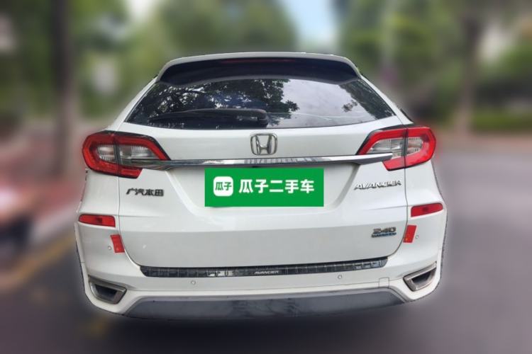 Used Honda Avancier 2017 240TURBO Two-Wheel Drive Elite Edition Rear