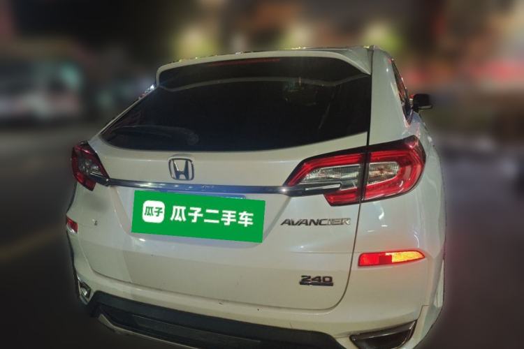 Used Honda Avancier 2017 240TURBO Two-Wheel Drive Comfort Version Rear