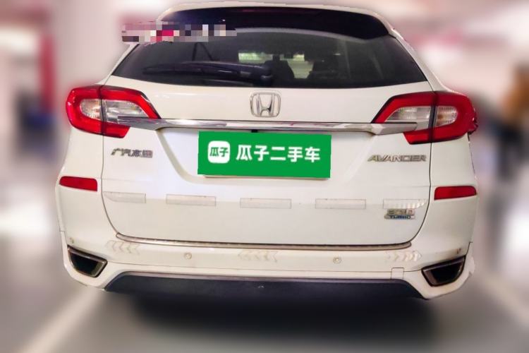 Used Honda Avancier 2017 240TURBO Two-Wheel Drive Comfort Version Rear