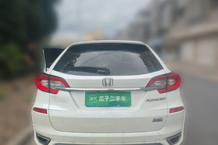 Used Honda Avancier 2017 240TURBO Two-Wheel Drive Luxury Edition Rear